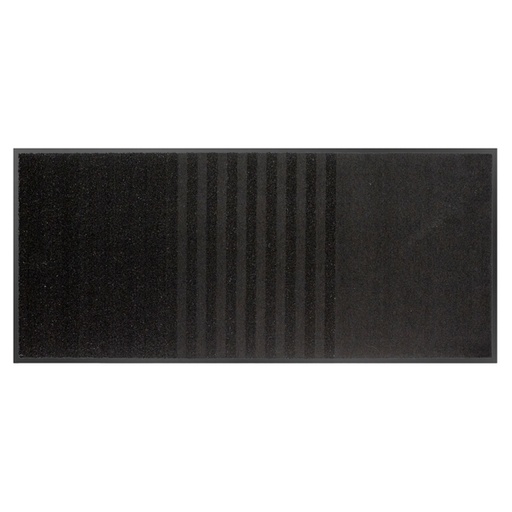 [D89700] Tappeto da ingresso 3in1 90x150cm antracite/grigio