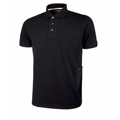 [D89876] Pack 3 Polo a maniche corte Tg. M nero Gap U-Power
