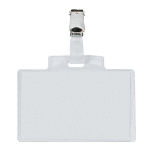 [D90008] 10 Portanome Pass 3E 9,5x6cm c/clip in metallo Sei Rota