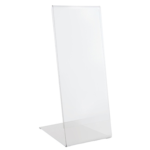 [D90058] Display con base a L 1/3 A4 -10x21cm Lebez