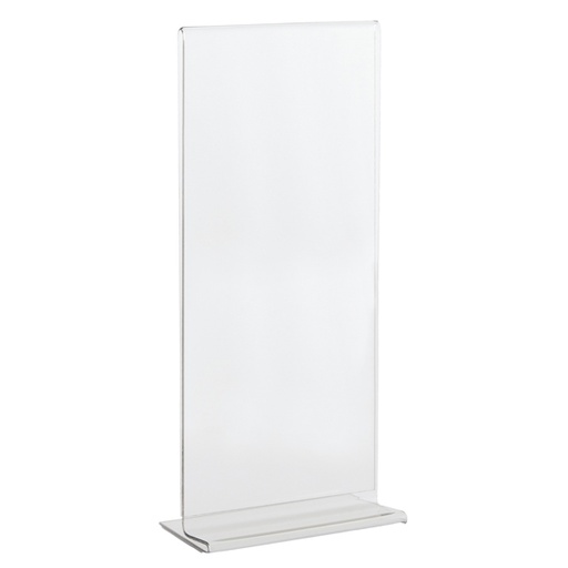 [D90062] Display con base a T 1/3 A4 -10x21cm Lebez