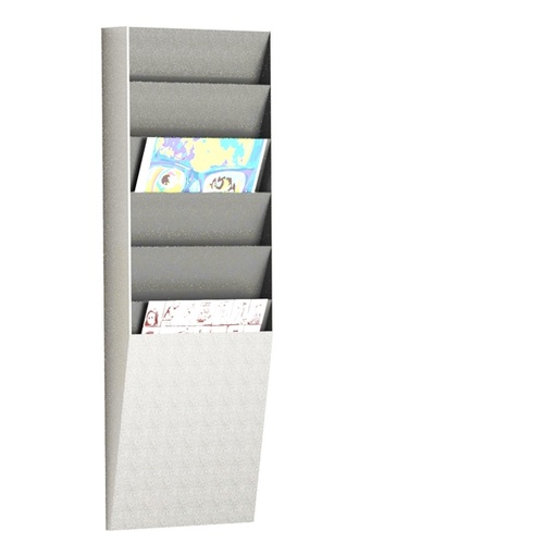 [D90067] Portadepliant a 6 tasche A4 verticali Wall Organizers Paperflow