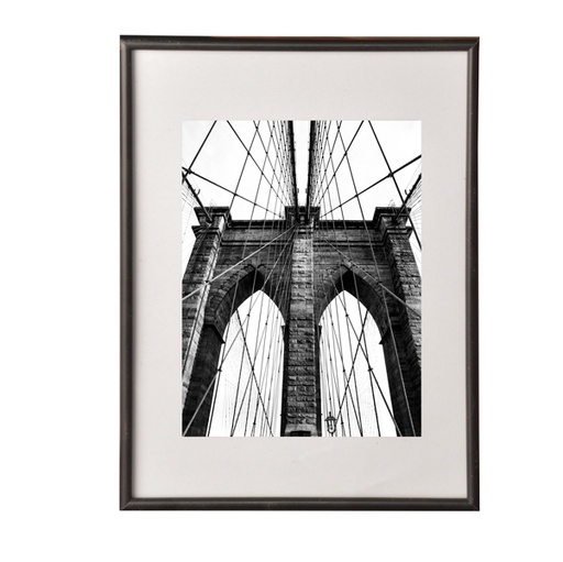 [D90069] Cornice in PVC e crilex A4 nero Methodo