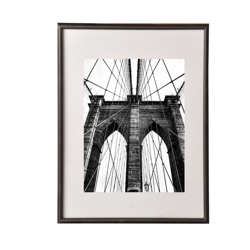 [D90073] Cornice in PVC e crilex A3 nero Methodo