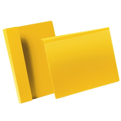 [D90115] 50 buste identificazione con aletta 210x297mm (A4-oriz) 1723 Giallo Durable