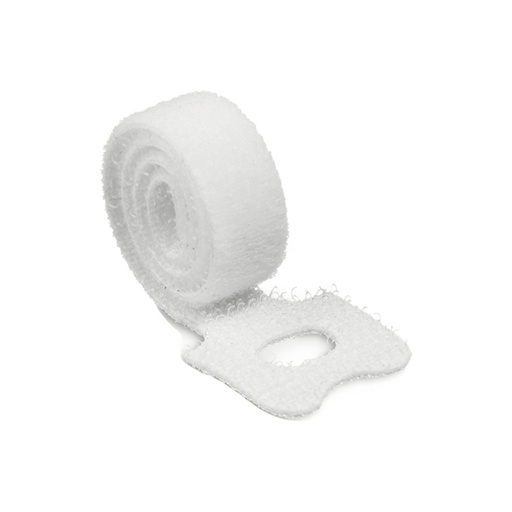 [D90121] 5 Fascette fermacavi 20x1cm colore bianco Durable