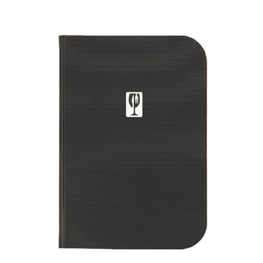 [D90152] Porta Menu' A4-31,5x24cm Nero Essential