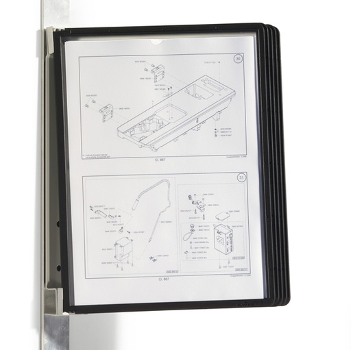 [D90165] Leggio Vario Magnet Wall 5 pannelli Durable