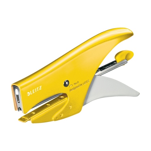 [D90178] Cucitrice a pinza 5547 giallo WOW LEITZ