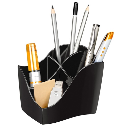 [D90187] Portapenne Organizer Ellypse OWA 100 riciclabile Nero 340eo Cep