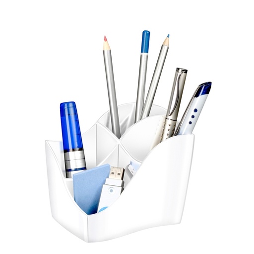 [D90194] Desktop organizer bianco Ellypse Xtra Strong CEP