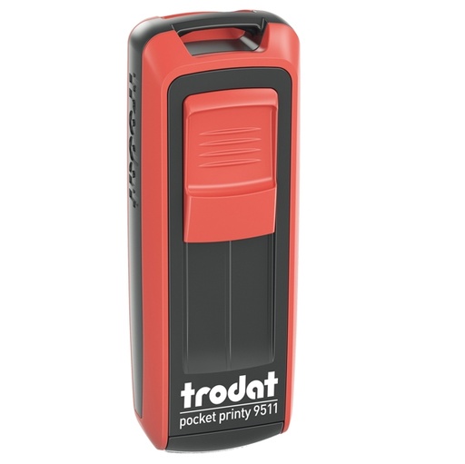 [D90216] Timbro tascabile Pocket Printy 9511 38x14mm personaliz.4 righ autoinch. TRODAT