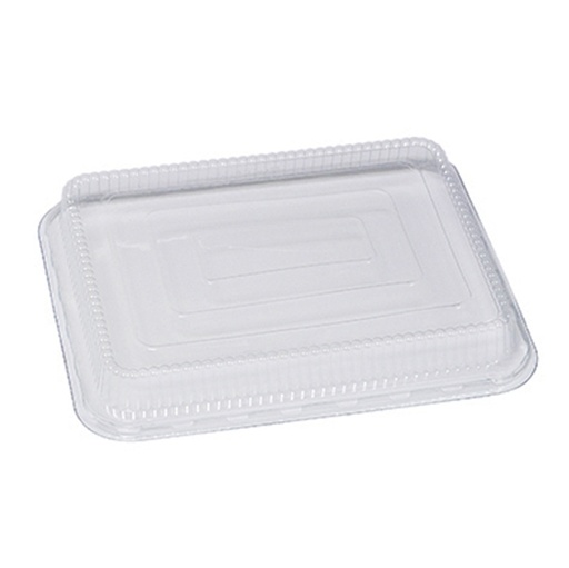 [D90561] Pack 100 coperchi trasparenti in PET 22,9x17,9cm Cuki