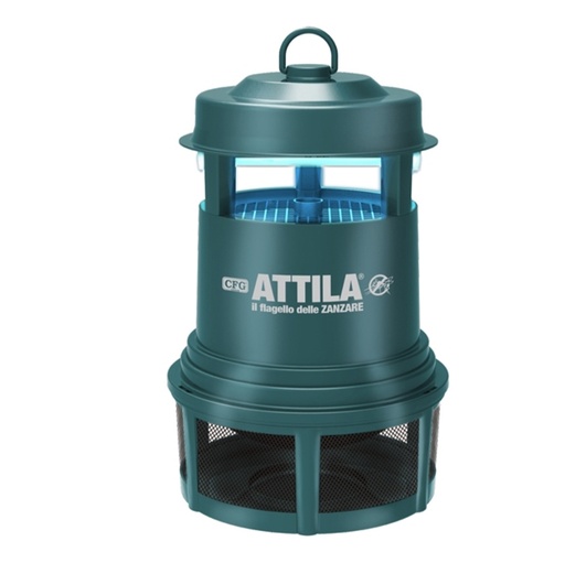 [D90703] Zanzariera ATTILA verde c/lampada scorta