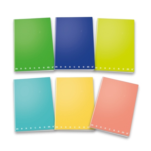 [D90749] Maxiquaderno A4 40fg+2 80gr 1 rigo Monocromo Green Pigna