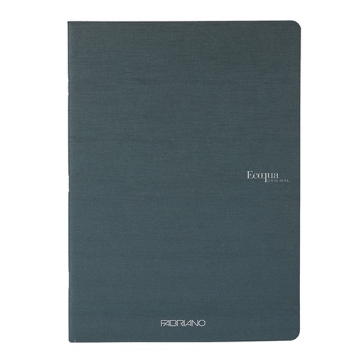 [D94776] Maxiquaderno A4 38fg+2 90gr 1rigo EcoQua original PM antracite Fabriano