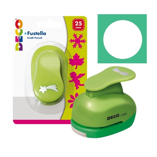 [D90976] Fustella con motivo Cerchio dim. 25mm DECO