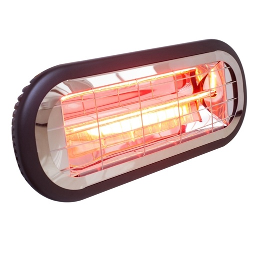 [D91061] Stufa ad infrarossi da esterno/interno Sole Rosso 1500W