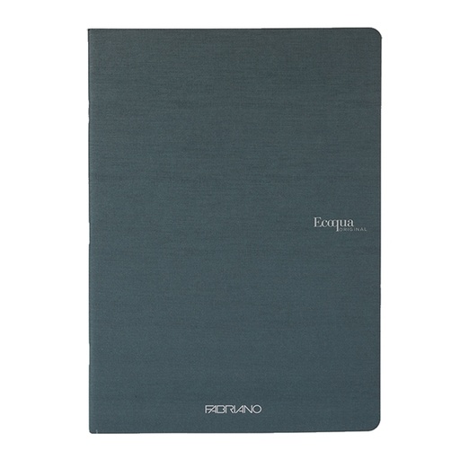 [D94782] Maxiquaderno A4 38fg+2 90gr 1rigo EcoQua original PM verde scuro Fabriano