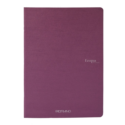 [D94783] Maxiquaderno A4 38fg+2 90gr 1rigo EcoQua original PM vino Fabriano