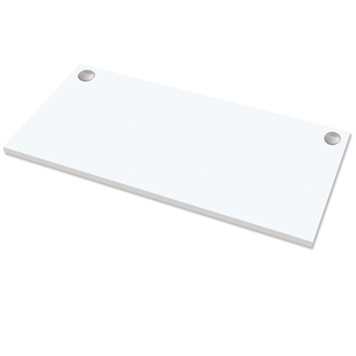 [D91264] Piano di lavoro per scrivania Cambio - 160x80x2,5cm - bianco Fellowes