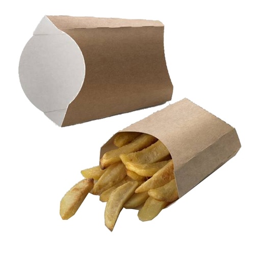 [D91379] 100 Box per fritti 13x13x5,5cm Street Food Leone