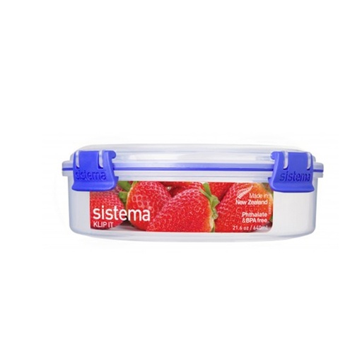 [D91475] Contenitore per alimenti in PP tondo Klip It 0,64Lt