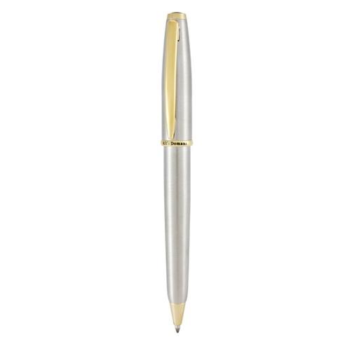 [D91493] Penna sfera Aldo Domani punta M fusto silver Monteverde