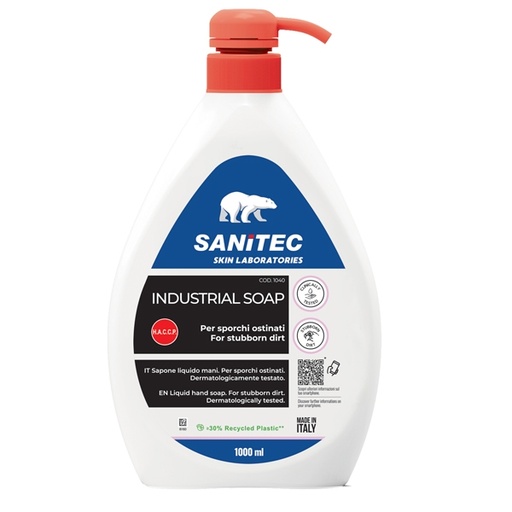 [D91502] Sapone liquido lavamani Industria 1L Sanitec
