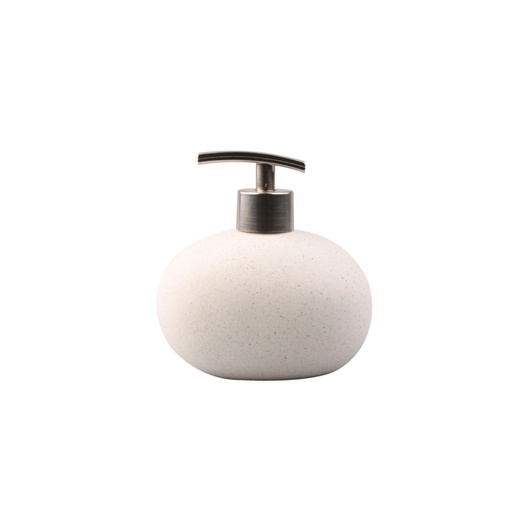 [D91555] Dispenser sapone liquido bianco linea Stone