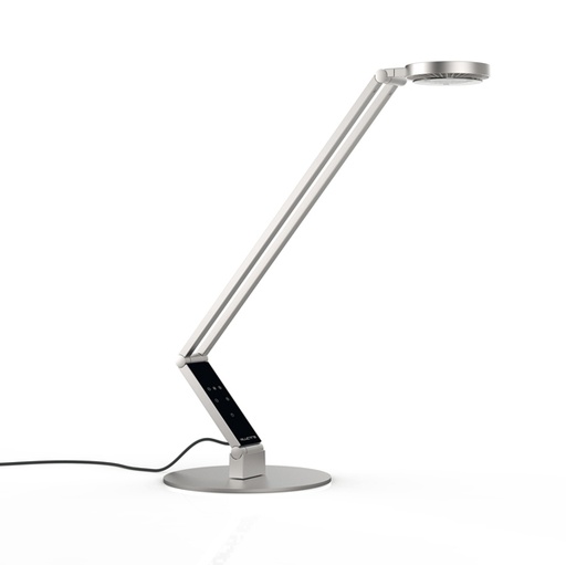 [D91588] Lampada in metallo LUCTRA RADIAL da tavolo 680lm argento