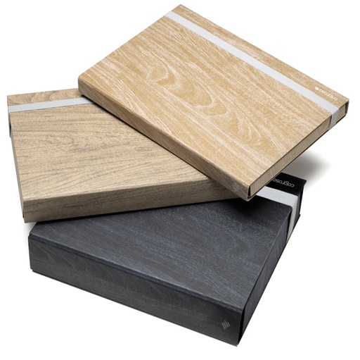 [D91620] Cartella portaprogetto Colorosa Wood dim. 29x34cm dorso 5cm col. ass. Ri.Plast