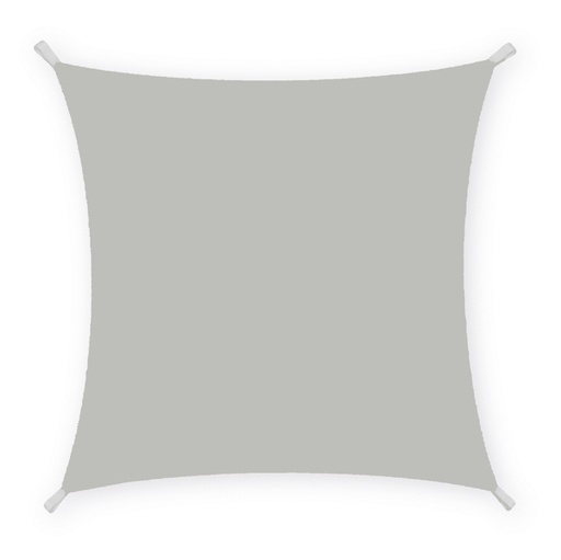 [D91717] Tenda a vela ombreggiante quadrata 3m cenere