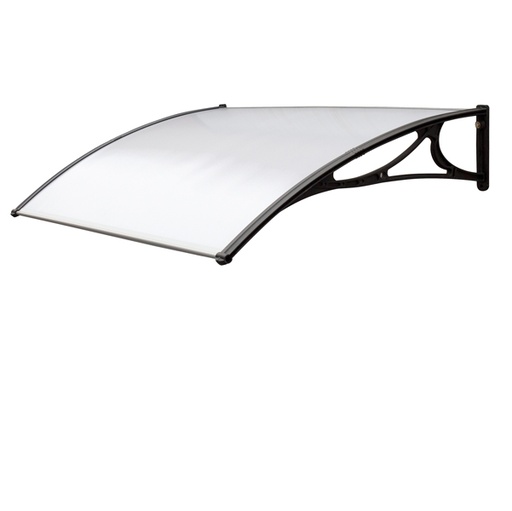 [D91723] Pensilina modulare L100xP80cm satinato opalino in policarbonato alveolare
