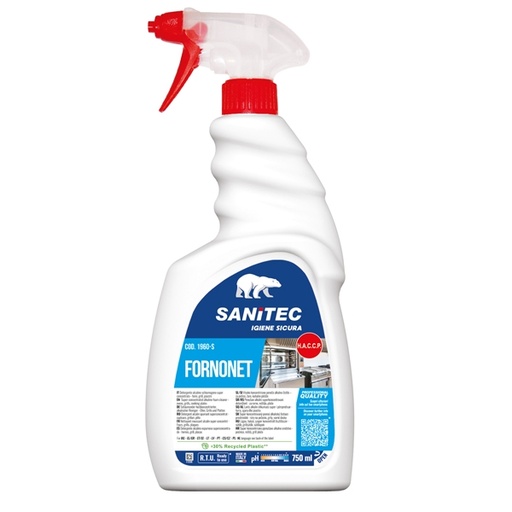 [D91757] Detergente alcalino Fornonet 750ml Sanitec