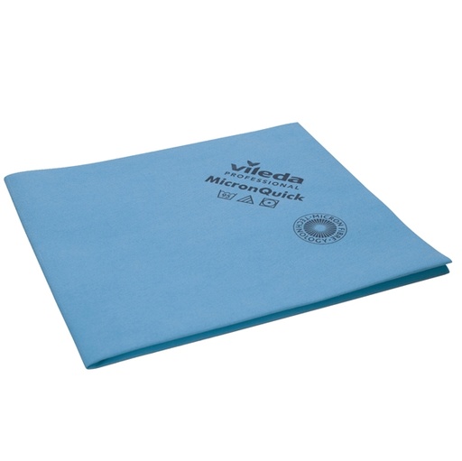 [D91803] Conf. 5 Panni MicronQuick blu 38x40cm in microfibra Vileda