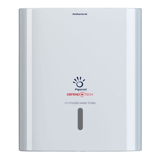 [D91809] Dispenser Antibatterico Defend Tech Asciugamano Piegato C/V