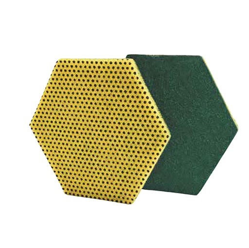[D91818] Conf 15 spugne in fibra a Doppia Funzione Scotch-Brite 96Hex