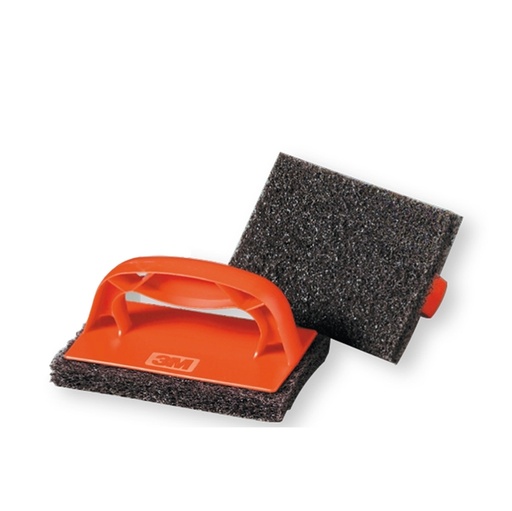 [D91819] Conf 4 spugne Scotch Brite™ - Tampone per griglia 9537