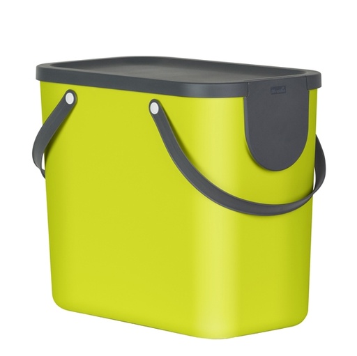 [D91835] Pattumiera ALBULA 25 Lt Verde Lime ROTHO
