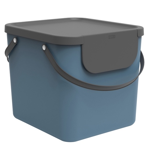[D91840] Pattumiera ALBULA 40 Lt Blu horizon ROTHO