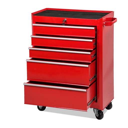[D91867] Carrello portautensili 5 cassetti con ruote