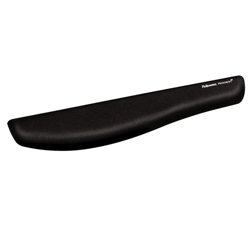 [D91887] Poggiapolsi da tastiera in FoamFusion Microban PlusTouch nero Fellowes