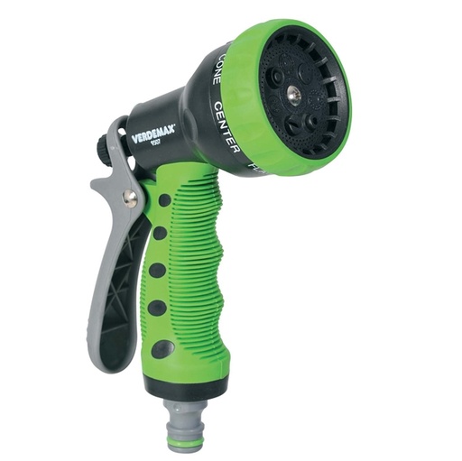 [D91954] Pistola a doccia per irrigazione in plastica 7 getti