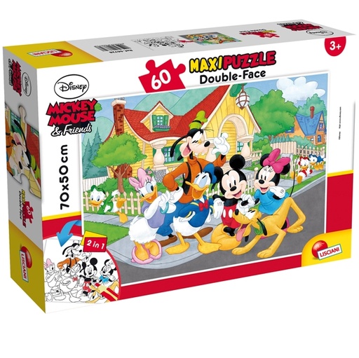 [D92075] Puzzle Maxi 60pz "Disney Mickey" Lisciani