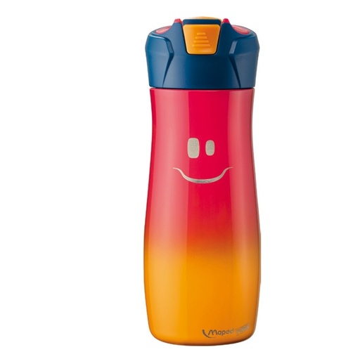 [D92087] Borraccia acciaio inox 580ml rosa corallo Picnik Concept Maped