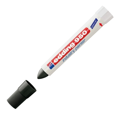 [D92129] Pastello Industriale Edding e-950 nero