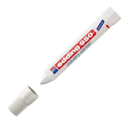 [D92132] Pastello Industriale Edding e-950 bianco