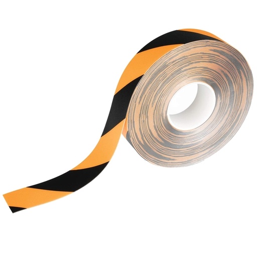 [D92151] Nastro adesivo rimovibile per segnalazioni da terra 50mmx15m giallo/ner Durable
