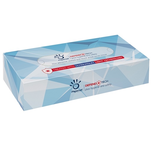 [D92220] Conf. 100 veline facciali in pura cellulosa 2 veli Defend Tech